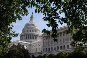 The US Capitol.