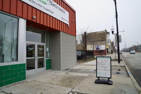 The exterior of a Heartland Alliance Health Center in Chicago.