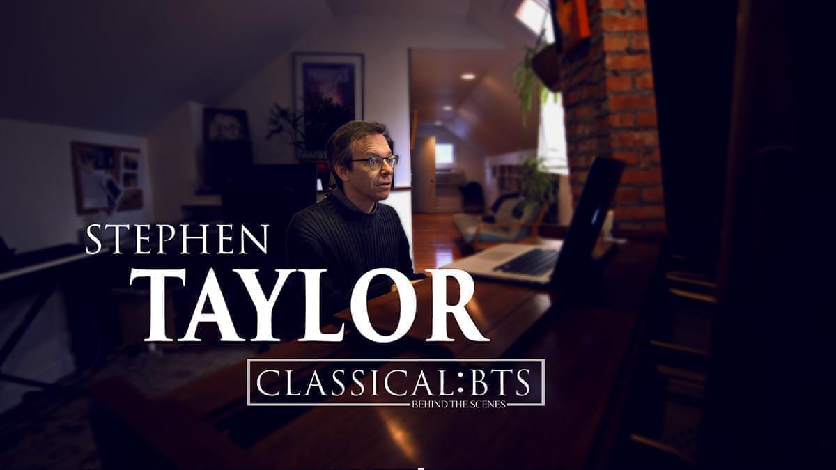 Image of Stephen Taylor, professor and composer