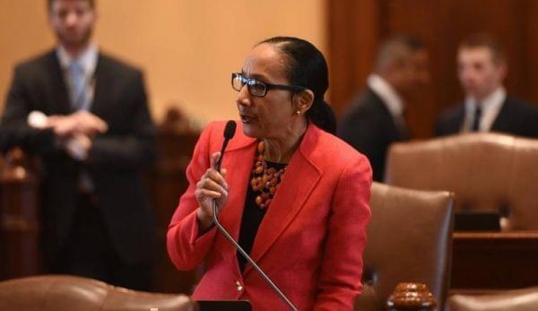 State Senator Jacqueline Collins.