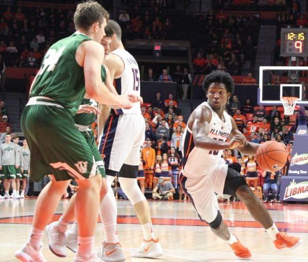 llini point guard Andres Feliz.
