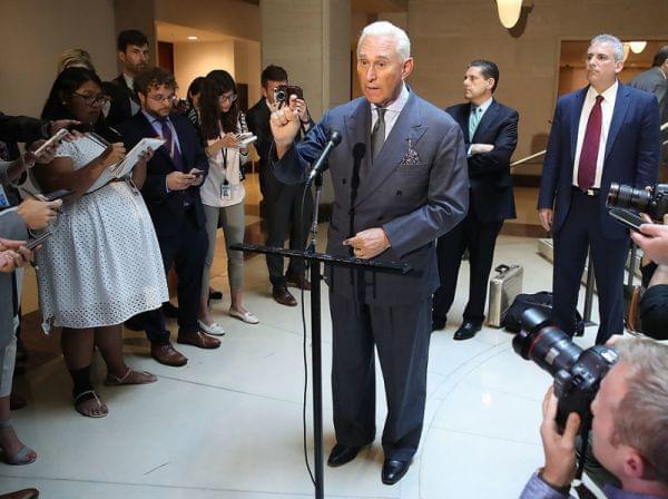 Republican political operative Roger Stone has been charged in connection with the Russian attack on the 2016 election. 