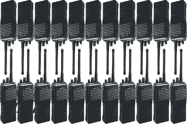 Among the "unlocated property" at the Illinois Department of Corrections are a couple dozen Kenwood TK-390 radios.