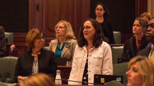 State Rep. Kelly Cassidy, sponsor of the Reproductive Health Act.