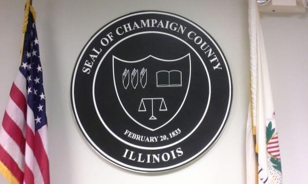 Champaign County seal.