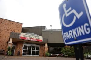 Marshfield Medical Center-Neillsville in Neillsville, Wis., has 17 hospital beds that remain mostly empty.