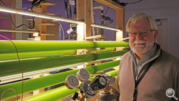 Paul Black in the laboratory at Nebraska Innovation Campus.