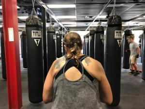 An Indianapolis boxing class helps people get through their grief.