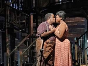 The Metropolitan Opera performing Porgy and Bess on stage.