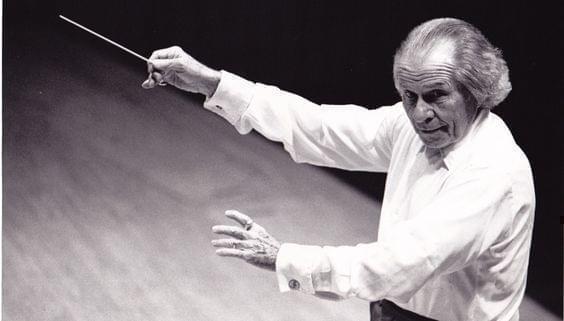 Frederick Fennell conducting.