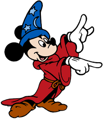 Mickey Mouse as the Sorcerer's Apprentice