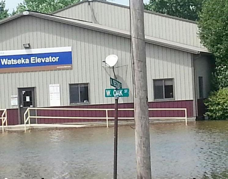 (Pictured: Outside the Tate and Lyle grain elevator in Watseka.