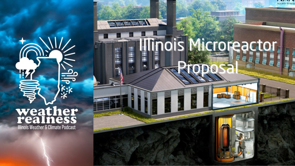 Visualization of nuclear microreactor at the University of Illinois Urbana Champaign.