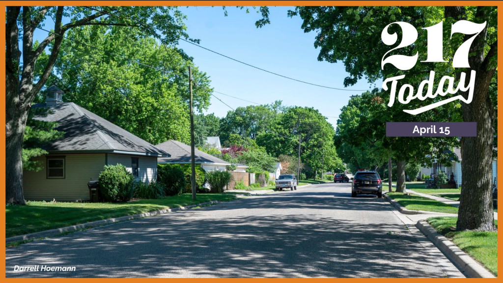 A view looking north on Independence Street, just south of Marion St. in Monticello, IL on Friday, June 14, 2024.