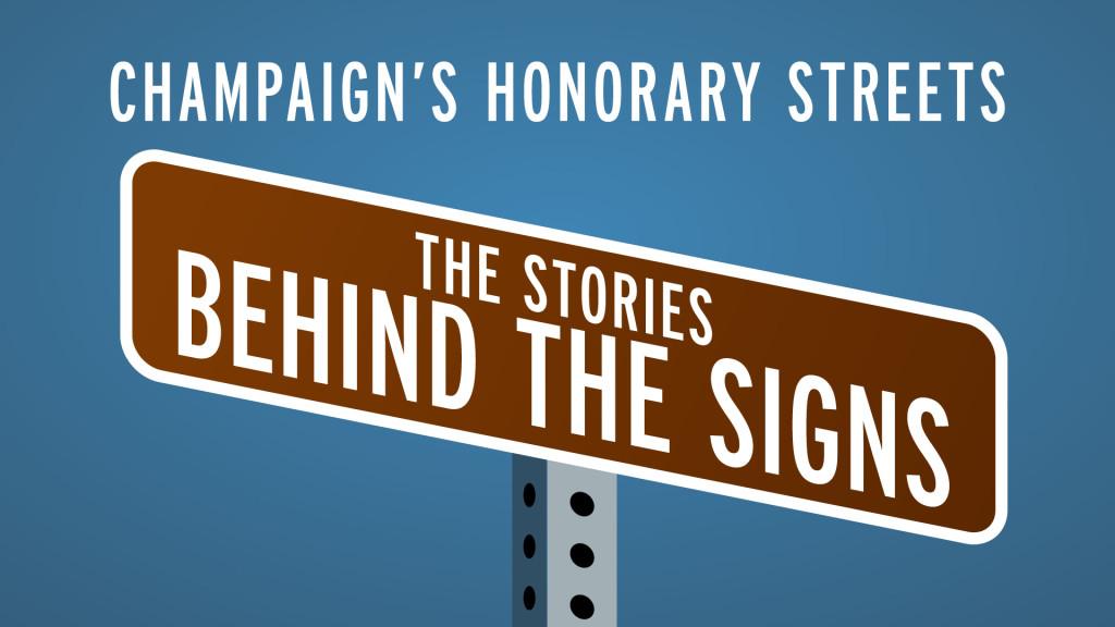 An image of a brown street sign includes the text 