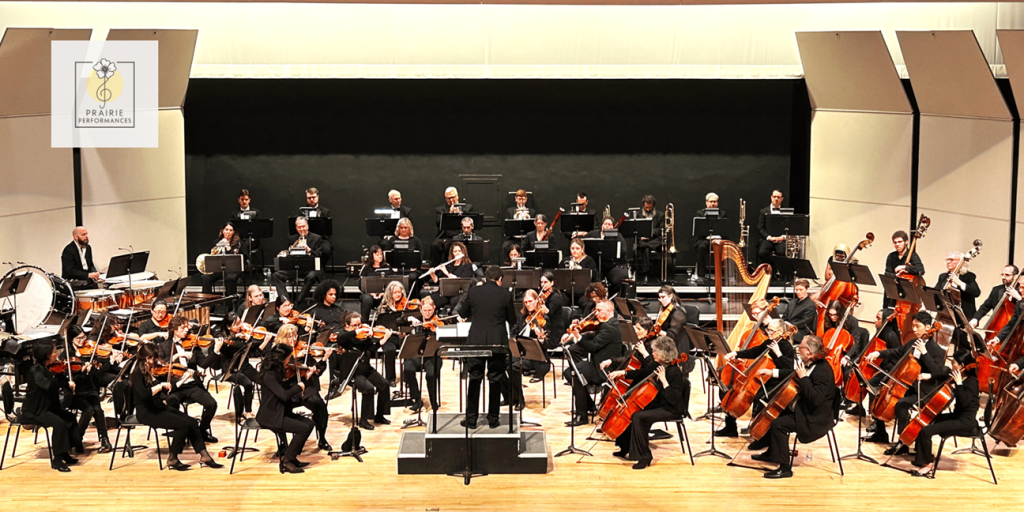 The Danville Symphony Orchestra in performance.