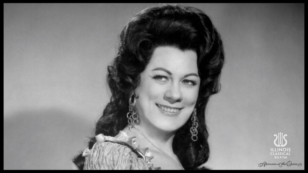 A headshot of opera actor Renata Tebaldi