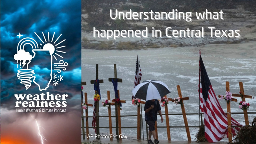 memorial along Texas river