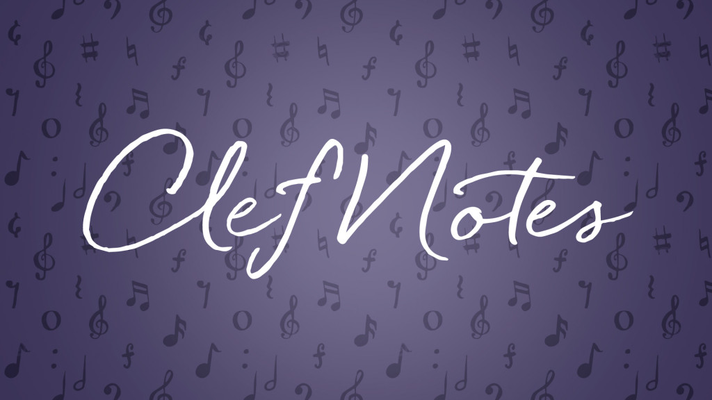 Clef Notes logotype