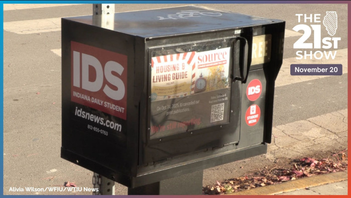 The Indiana Daily Student became engulfed in controversy in October when Indiana University fired Student Media Advisor Jim Rodenbush over an editorial issue. 