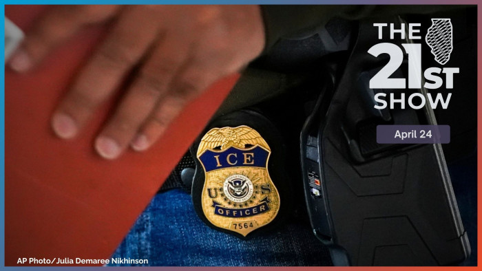 ICE officer badge