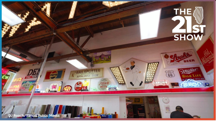 The Ace Sign Museum in Springfield collects signs that were on Route 66 in the past and restores and showcases them to preserve the history of the iconic highway.